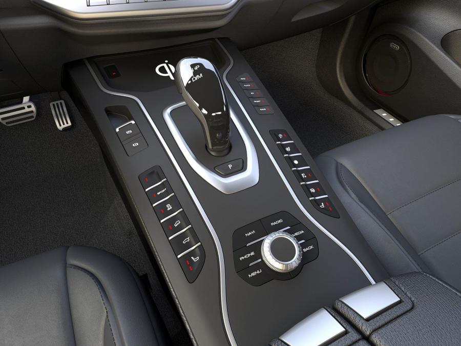 Детали интерьера WEY P8 GT 2018 года  (фото 8 из 12)